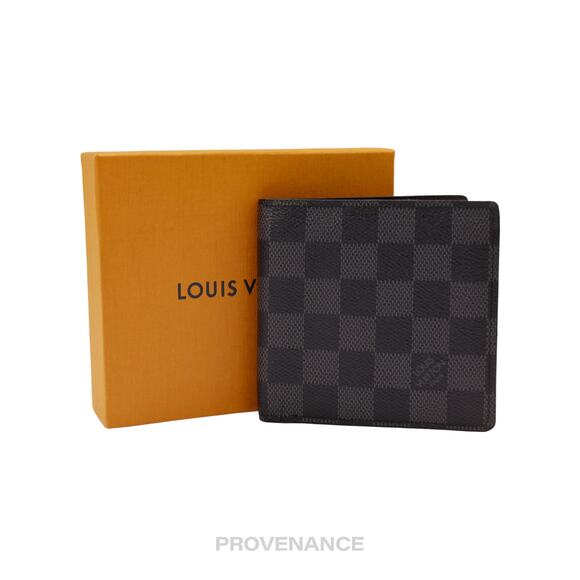🔴 Louis Vuitton Marco Wallet - Damier Graphite - Picture 1 of 8